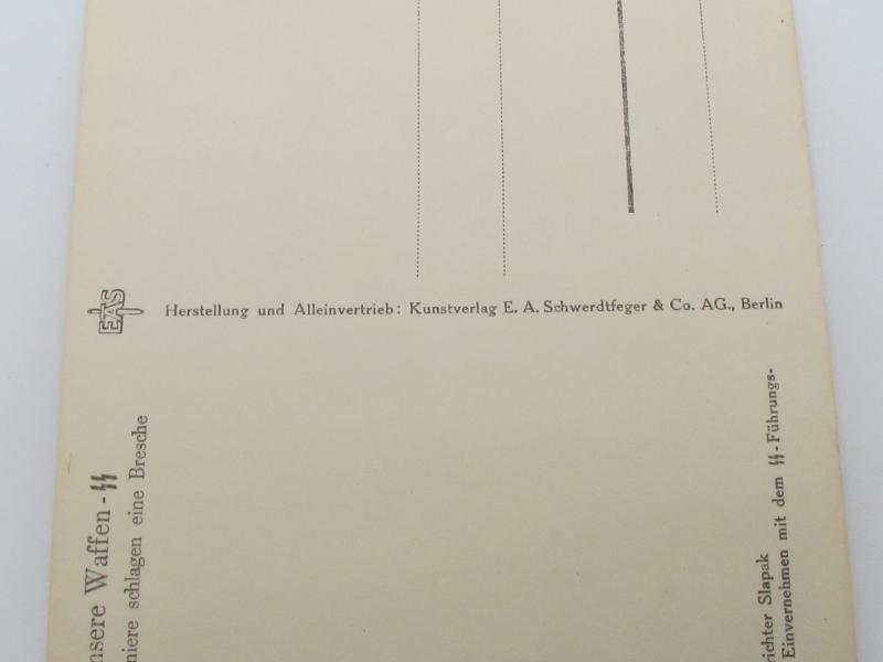 Postcard : Unsere Waffen-SS