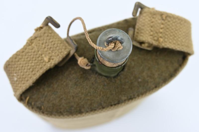 British WW2 Water Canteen with Cover 1942