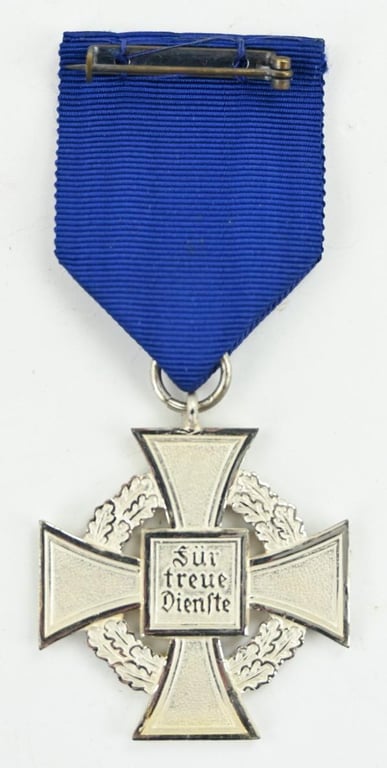 German 25 Years Faithful Service Medal in box