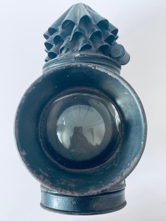 ORIGINAL P. Cs 1860s VICTORIAN HAND-HELD LANTERN BY RARE MAKER HIATT & Co.