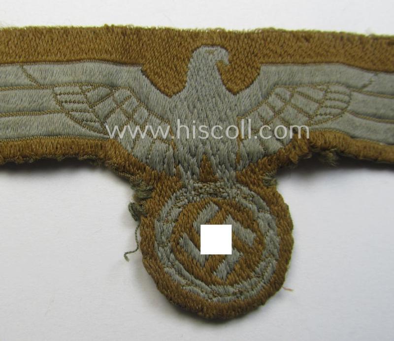 WH (Heeres) 'tropical-issue' breasteagle in a clearly used- (ie. carefully pre-confectioned-), condition