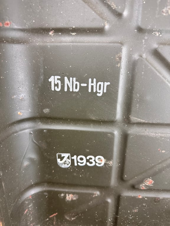 WW2 German Smoke Stick Grenade Box 1939