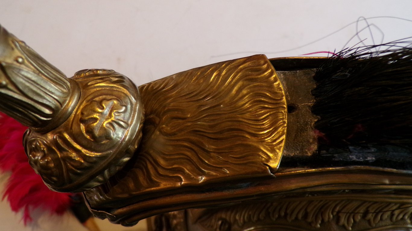 French M1874 Matching Cuirasse and Helmet