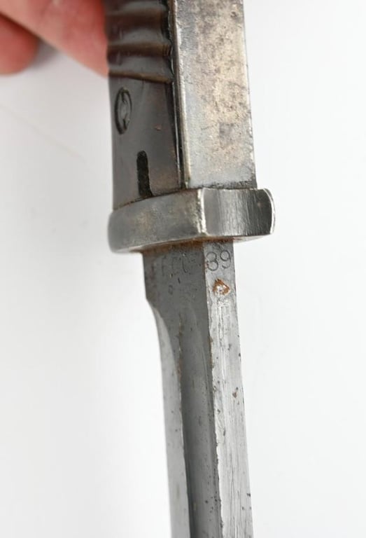 German WH K98 Mauser Bayonet with Frog 'E.Pack & Sohn'