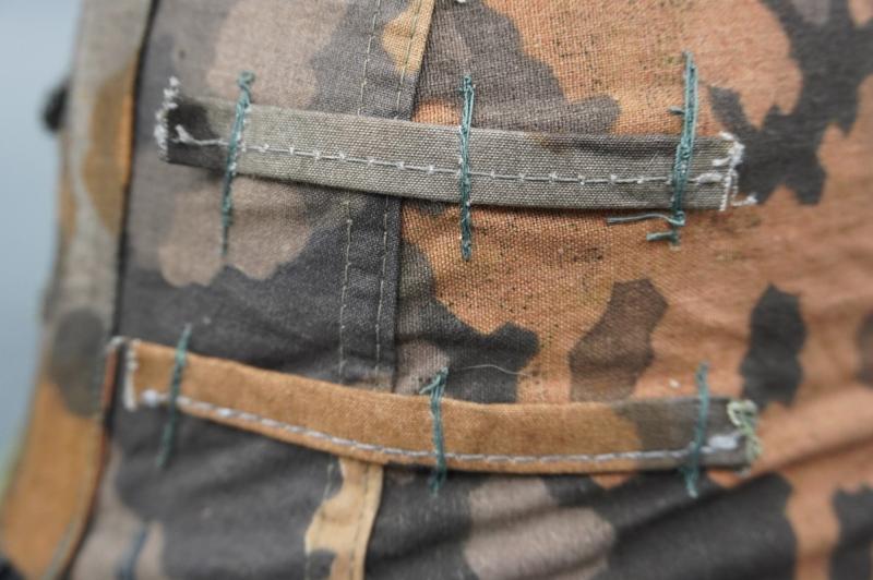 Waffen SS M42 Helmet Cover in Oakleaf A Camouflage