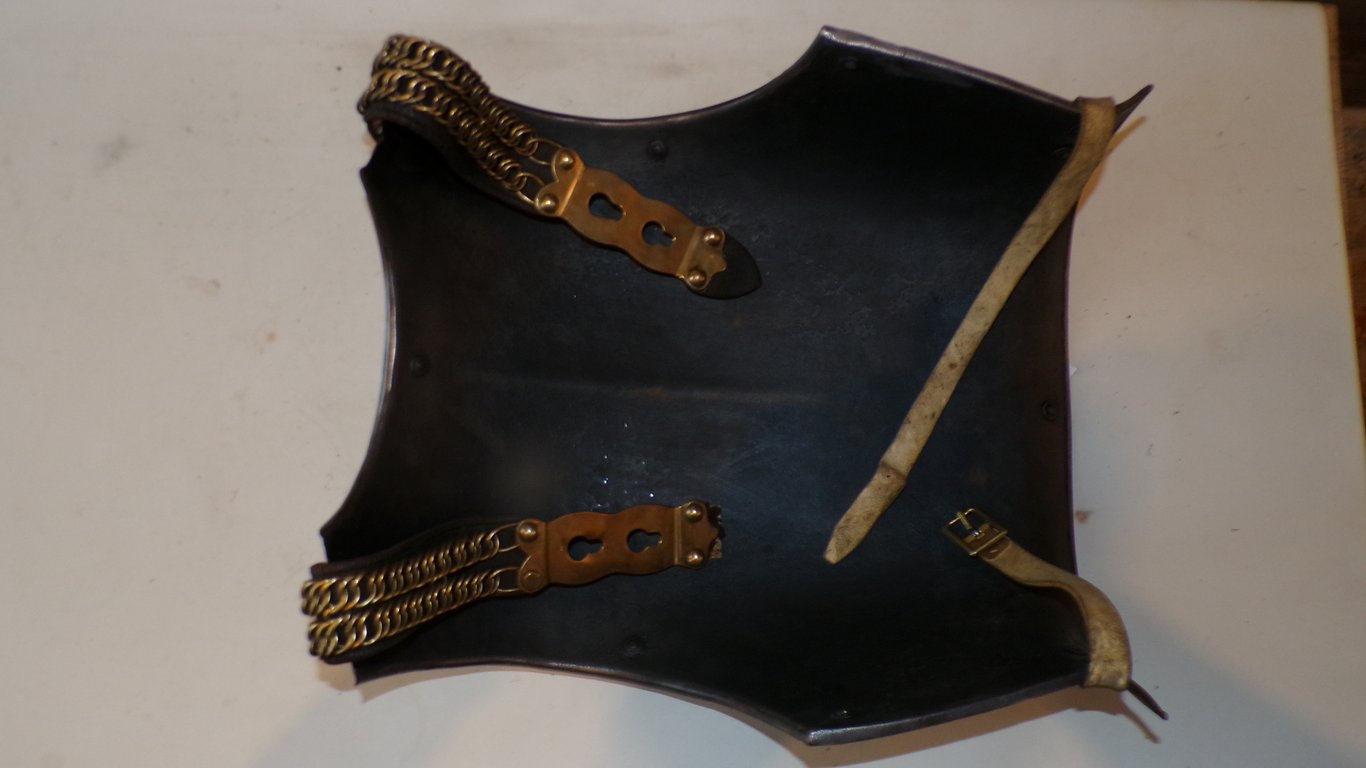 French M1874 Matching Cuirasse and Helmet