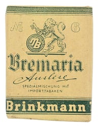 German Third Reich Era 'Bremaria' Tabacco