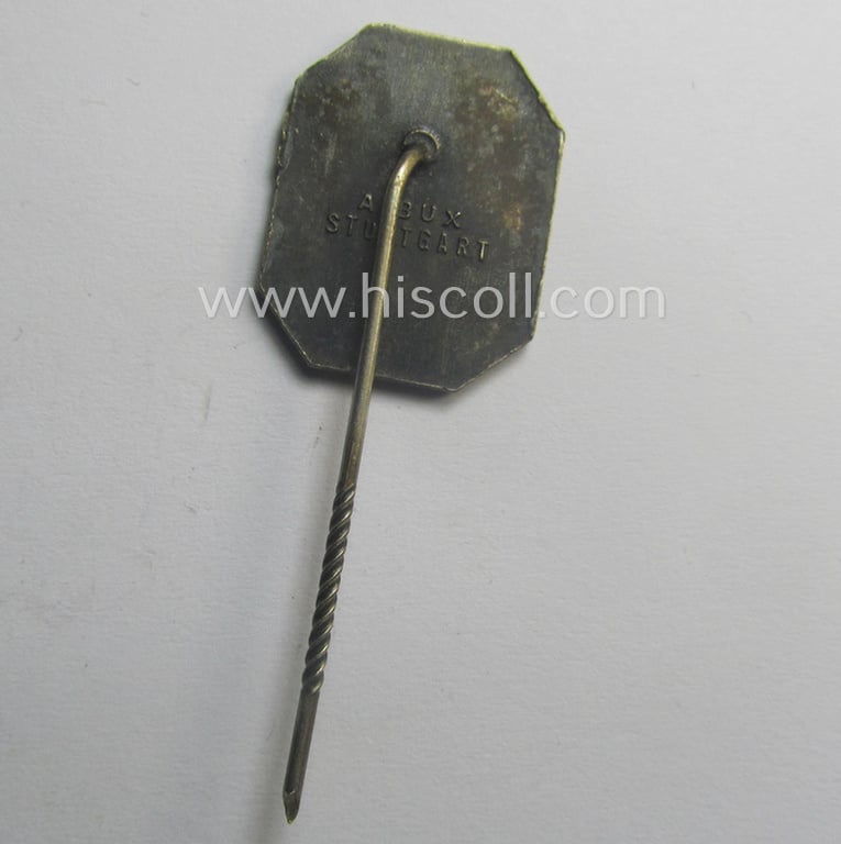 WHW- (ie. 'Winterhilfswerke'- ie. 'Opferschiessen'-) related commemorative lapel-pin entitled: 'Opferschiessen WHW - 1934/35'