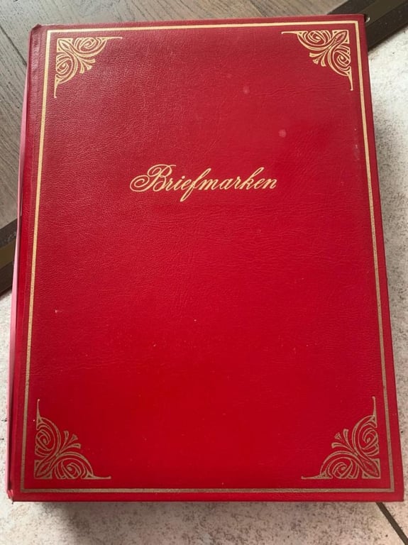 Stamp Album Number One With Content