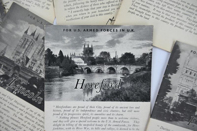 US WW2 British City Guides for the US Armed Forces