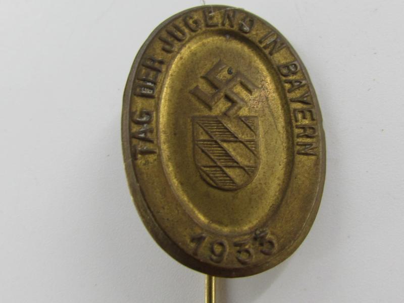 Tag Der Jugend Bayern 1933, Tinnie Stick Pin.