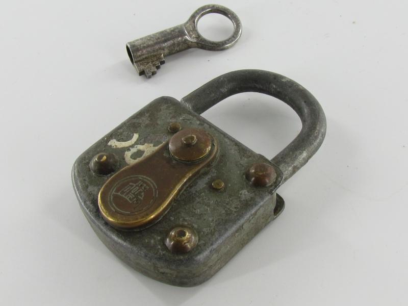 German Padlock made by Burg With Key