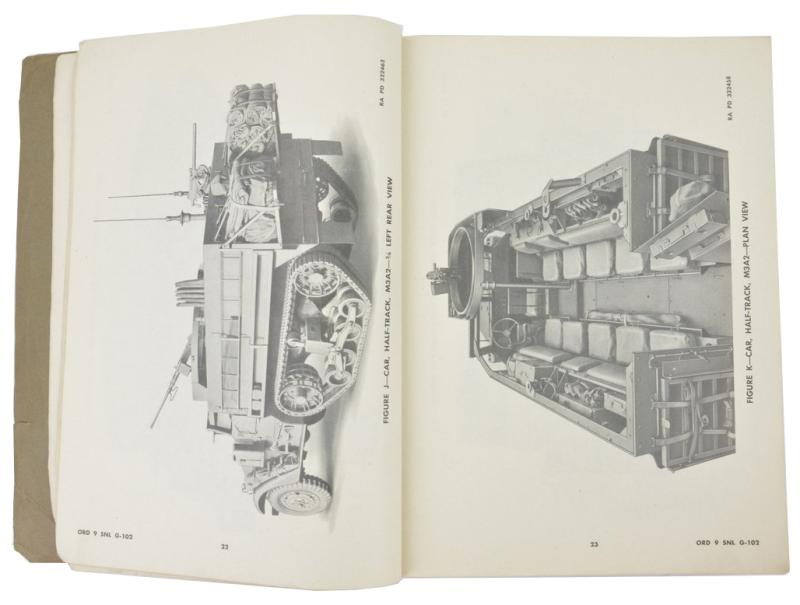 US WW2 Halftrack Ordnance Supply Catalog