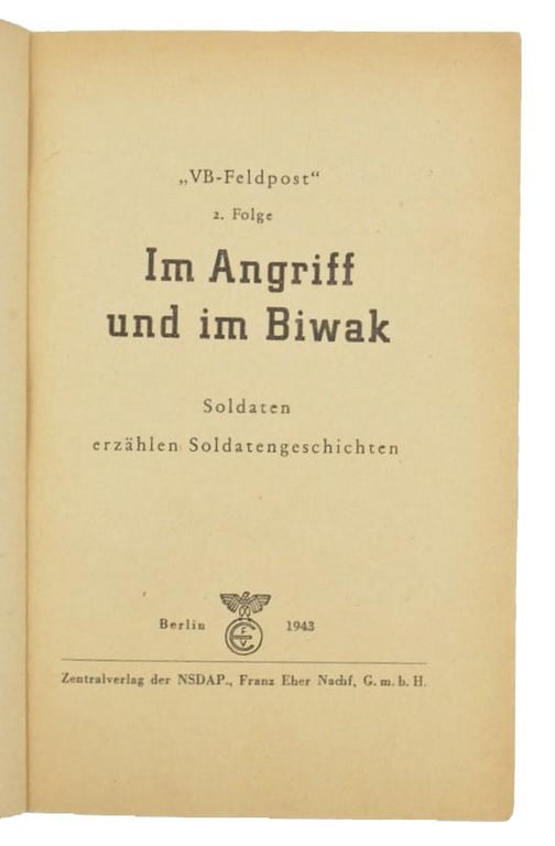 German WH VB-Feldpost Booklet set