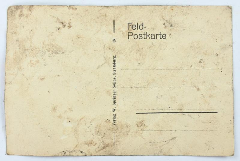 German WW1 Fieldpost Postcard 1914