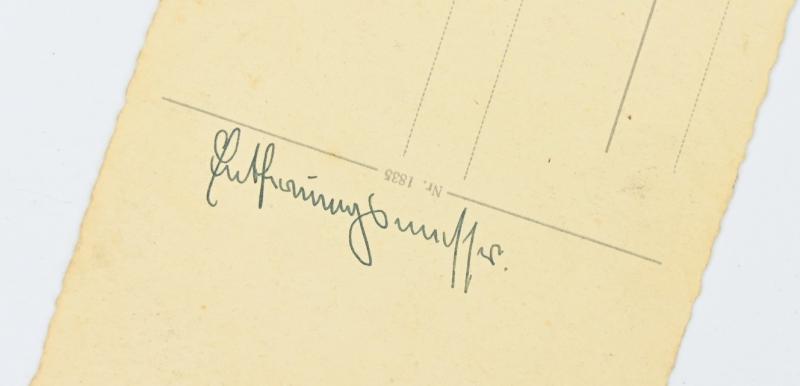 German SS Junkerschule Braunschweig Postcard
