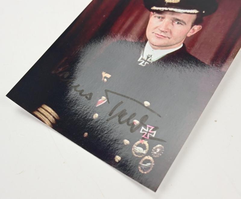 Signature of Kriegsmarine KC-Recipient 'Klaus Feldt'