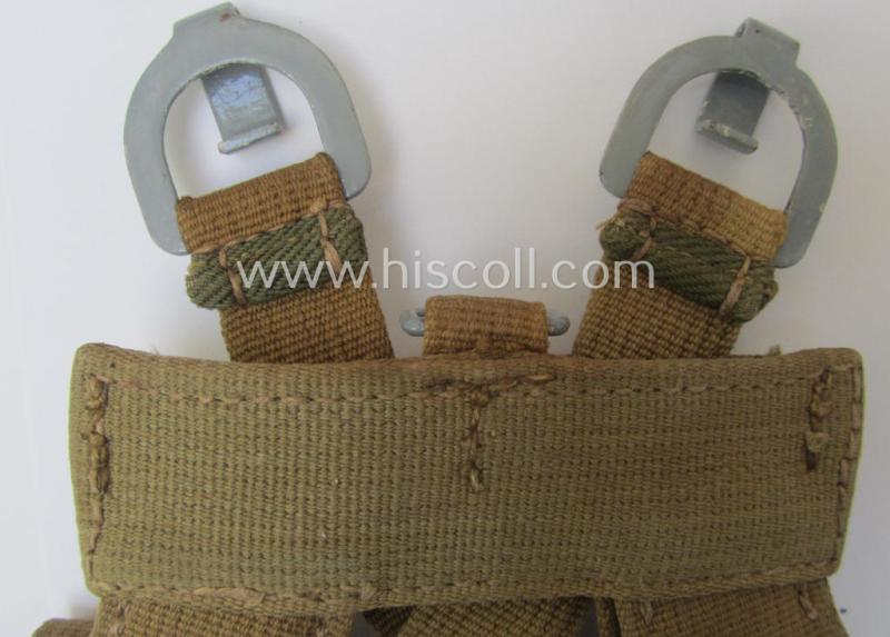 Early- (ie. mid-war-) period, 'all-linnen'-based specific 'tropical-issue'-pattern WH 'A-Rahmen' (ie. 'Gefechts- or 'Sturmgepäck')