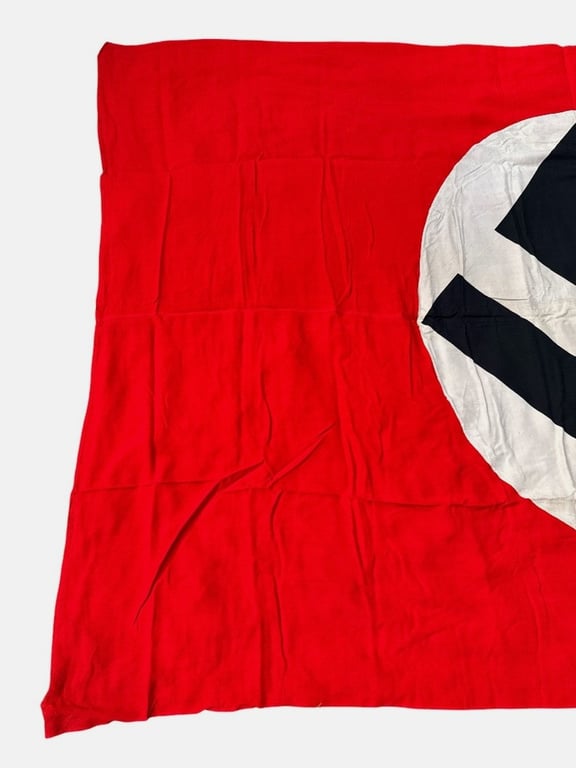 Large NSDAP Double-Sided  Flag – Dutch Wartime Manufacture
