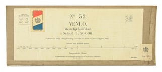 Dutch WW2 Mapcard 1937 of Venlo
