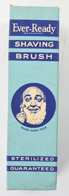 US WW2 Shaving Brush Ever-Ready