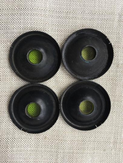 British Binoculars Leather Case with Glasses