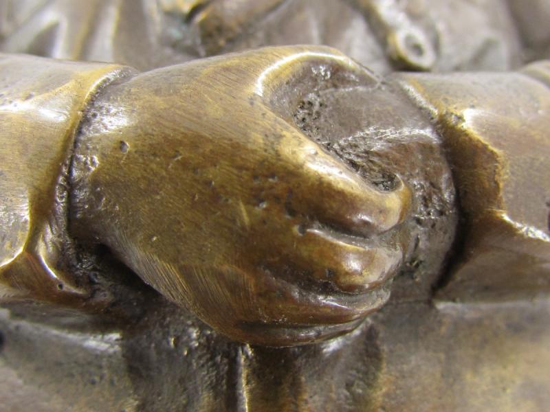 Brass material Statue of Adolf Hitler