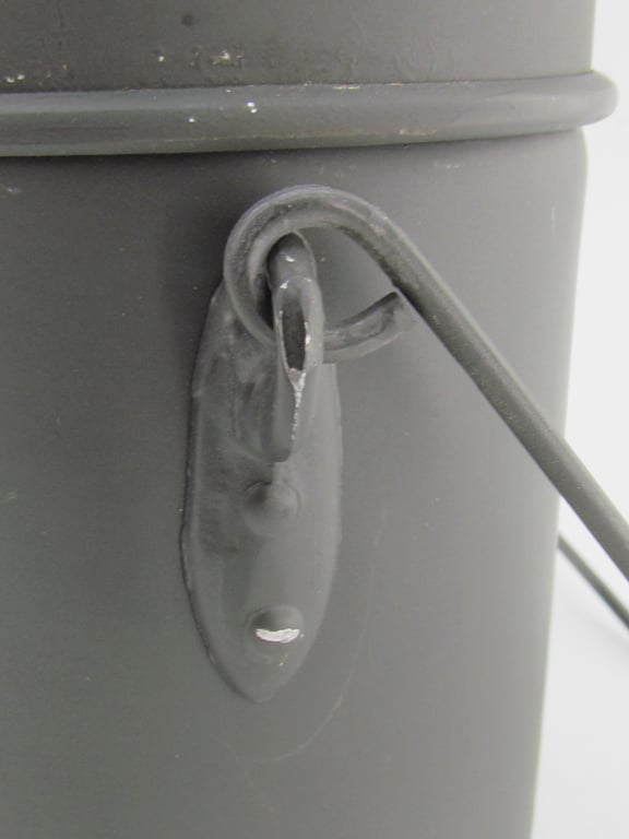 Wehrmacht M31 mess kit (“Kochgeschirr”) with factory “Ritter Aluminium” wrapping paper
