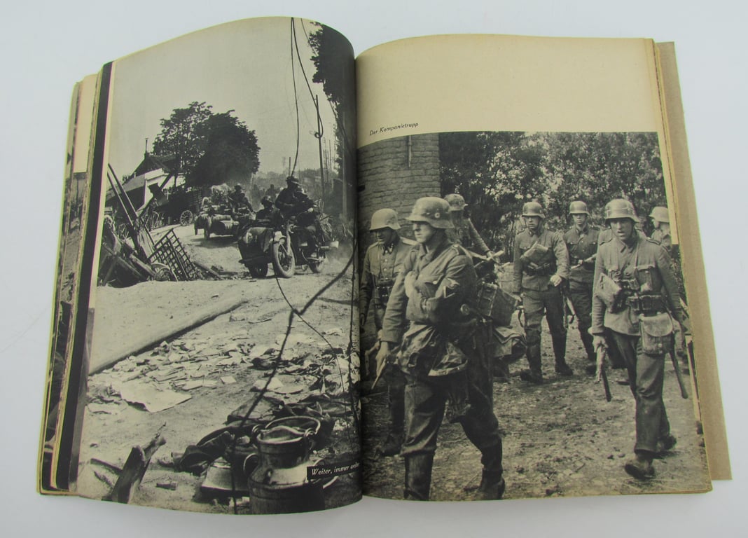 Original Waffen-SS im Westen Photobook (1941)