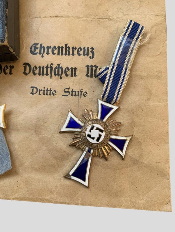 German WWII Mother Cross Set