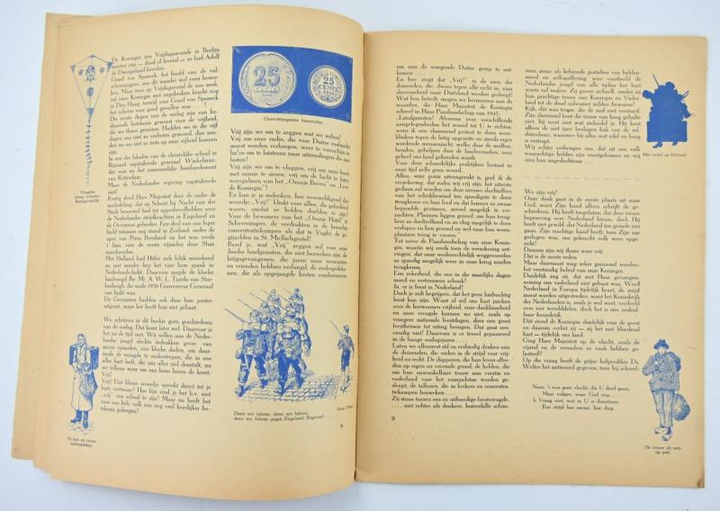 Dutch Liberation Magazine 'Vrij' 1945
