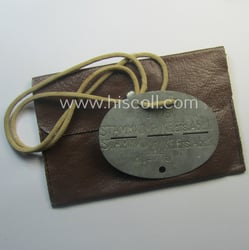 Zinc-based, WH (Heeres-) transport (ie. 'Nachshub'-) related ID-disc...