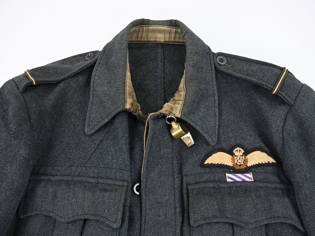 British WW2 RAF Flying Jacket & Side Cap 'Eagle Squadron'