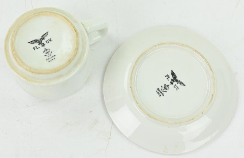 German LW Saucer & Cup