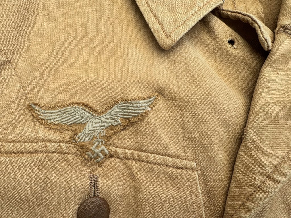 Luftwaffe Tropical Field Tunic (Tropenrock) – Early Pattern, Flieger/Fallschirmjäger