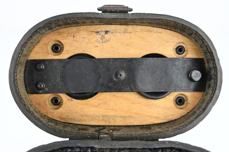 German WH 7x56 Panzer Binocular in Case