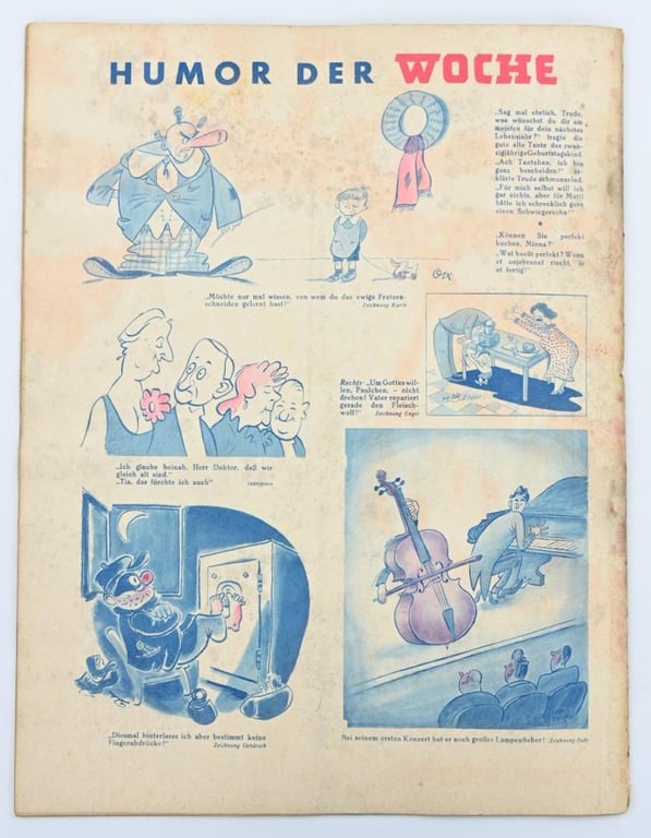 German Third Reich Magazine 'Die Woche' 1941