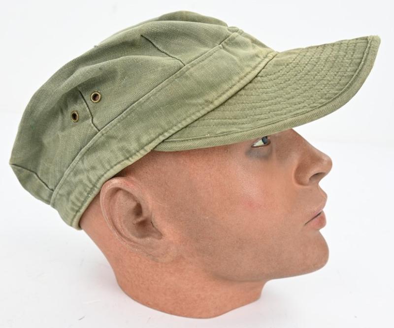 US WW2 Army HBT Long Bill cap