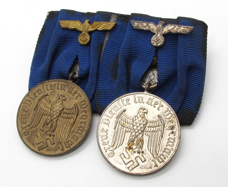 Wehrmacht. A Long Service Medal Bar