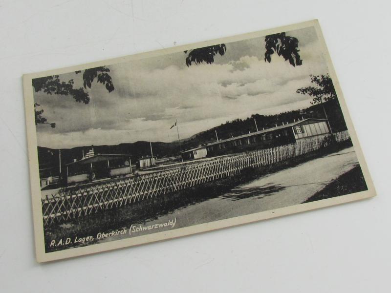 Postcard : Reich Labor Service ( RAD ) Department Oberkirch