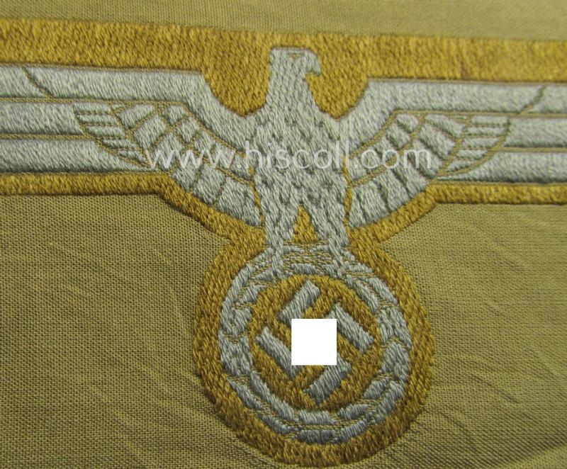 WH (Heeres) 'tropical-issue' (ie. DAK or: 'Deutsches Afrika Korps'-related-) breasteagle
