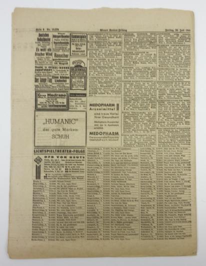 German Illustrierte Kronen Zeitung 24 July 1942