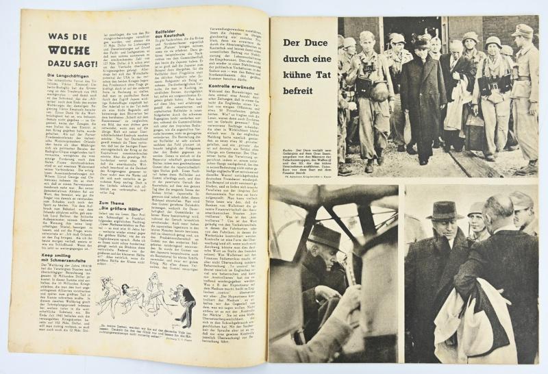 German Third Reich Magazine 'Die Woche' 1943