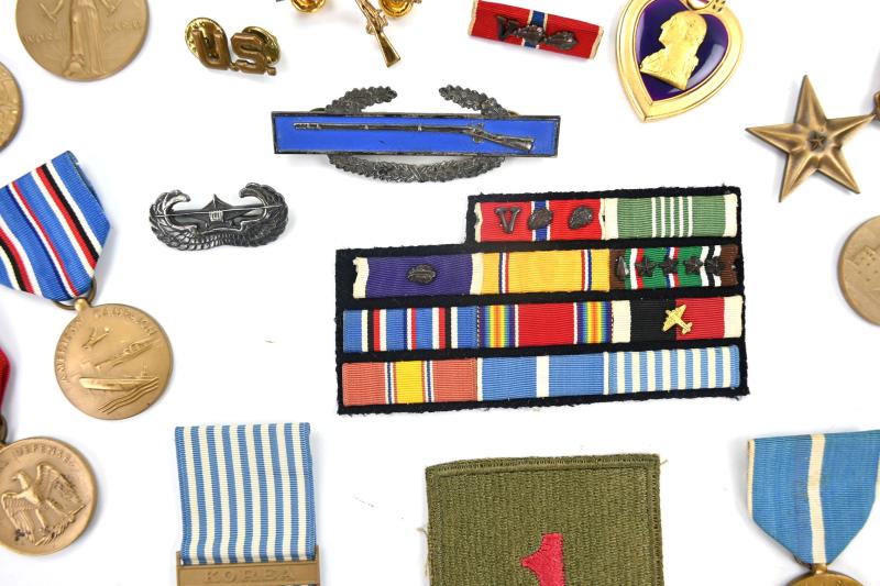 US WW2 1st Infantry Division Named Grouping 'Major Robert Lee Bullard III'