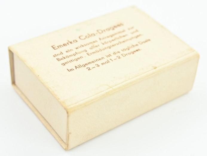 German Third Reich Era Box Of Cola Energy Tablets