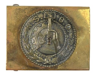 German NSBO Brass Beltbuckle