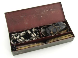 MG 34-42 Replacement Parts Box (Ersatzteilkasten) with Parts