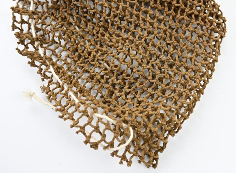US WW2 British Made Brown M1 Helmet Net