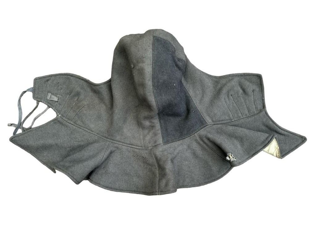 1ST Model Luftwaffe Winterhood in Blue Wool