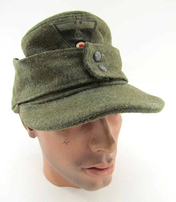 M43 Army (Heer) Field Cap ‘Einheitsfeldmütze’ with RBNr.